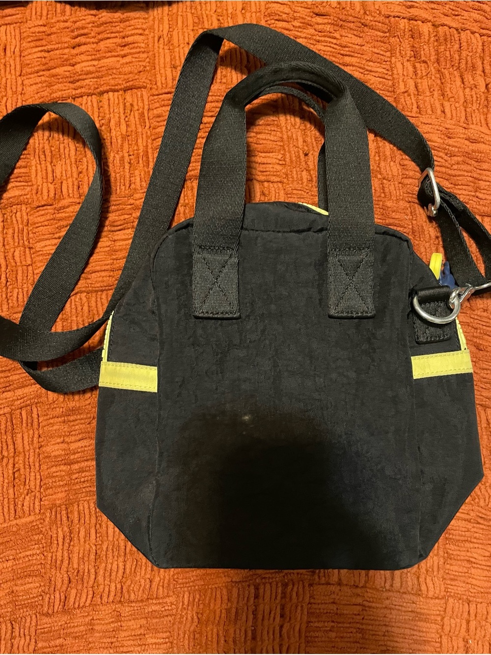 Kipling Lilanna Black and Yellow Lunch Bag - Picture 4 of 9